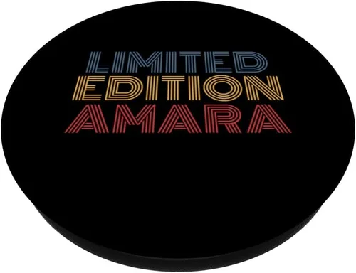 Miniatura 2 de Amara Limited Editon Nombre personalizado divertido PopSockets intercambiables PopGrip