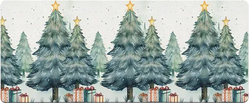 Tapete de baño para árbol de Navidad, antideslizante, de secado rápido y absorbente, tierra de diatomeas, fregadero, dormitorio, cocina, tapete