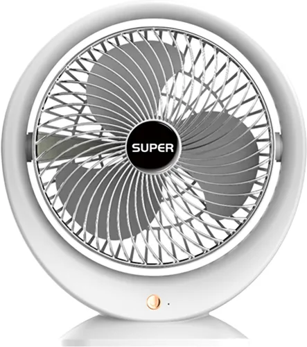 Chchmu Ventilador de escritorio USB de 8 pulgadas, ventiladores de mesa de escritorio de 3 velocidades, ventilador silencioso personal con fuerte