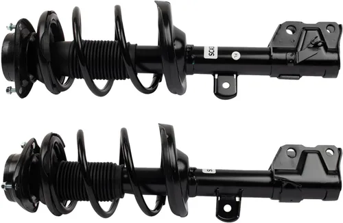 Miniatura 192 de TRQ Conjunto de Amortiguador y Resorte Delantero Cargado con Resorte Helicoidal Pre-ensamblado Compatible con Jeep Cherokee Limited AWD 14-22 Sin