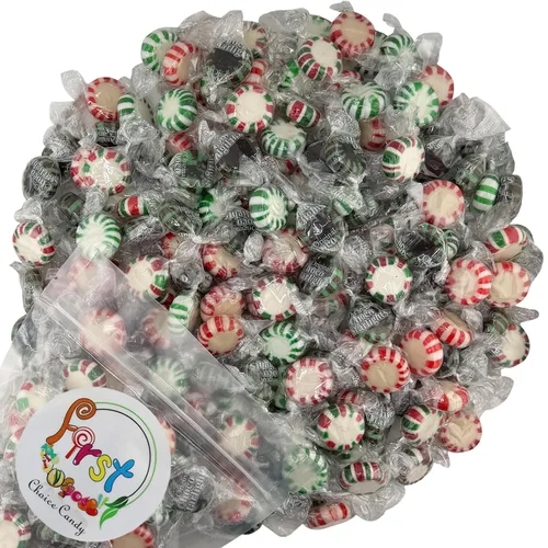 FirstChoiceCandy Starlight Mint - Disco de caramelo duro (2 libras (paquete de 1), sabores surtidos)