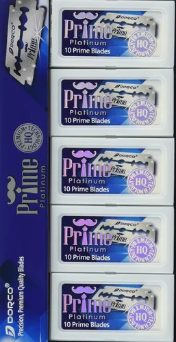 Miniatura 2 de Dorco 100 cuchillas de afeitar Prime de doble filo