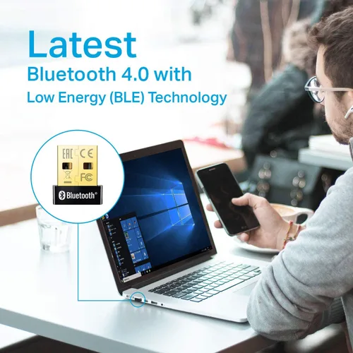 Miniatura 7 de TP-Link Adaptador USB Bluetooth para PC, receptor Dongle Bluetooth 4.0, Plug & Play, tamaño nano, tecnología EDR y A2DP, compatible con Windows