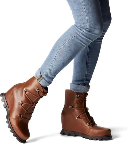 Miniatura 6 de SOREL Joan of Arctic Wedge III - Botas de cuña de gamuza impermeables para mujer