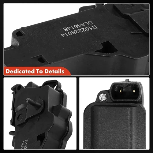 Miniatura 8 de A-Premium Actuador de cerradura de puerta del conductor compatible con vehículos Ford, Lincoln, Mazda y Mercury - para F-150 F-250 Freestar Mustang