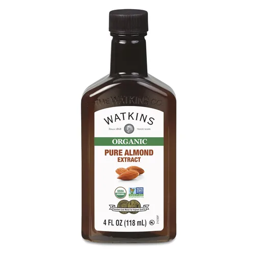 Miniatura 10 de Watkins Extracto orgánico de almendra pura, sin OMG, Kosher, botella de 2 onzas, 1 paquete