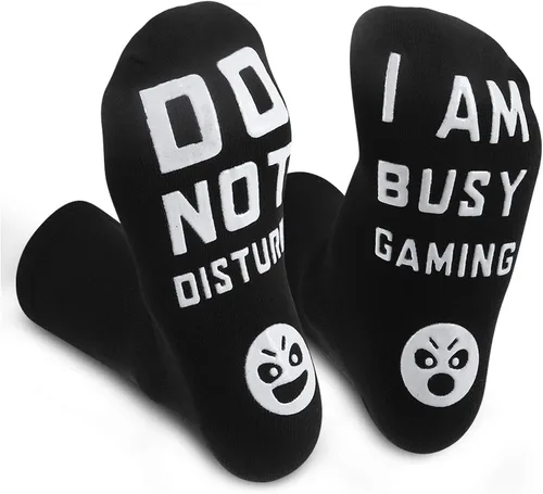 Calcetines de juego Do Not Disturb IM regalo para adolescentes y niños calcetines de jugador para hombres padre papá nieto sobrino