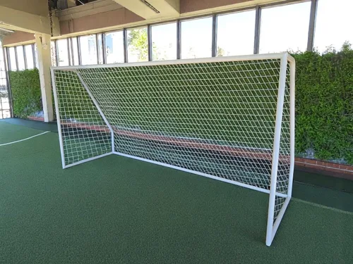 Miniatura 2 de PASS Premier - Portería de fútbol de acero de tamaño juvenil de 12 x 6 pies. Marco de acero más fuerte de 2 pulgadas de diámetro con red duradera