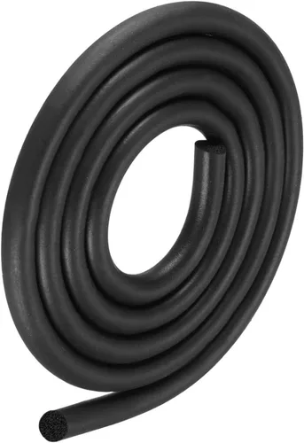 Miniatura 18 de METALLIXITY Tira de sellado de goma de espuma (0.157 in de diámetro x 19.7 ft de largo), 1 unidad, tira redonda de goma EPDM para reparación