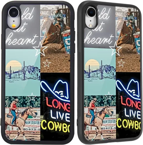 Miniatura 22 de Compatible con iPhone 7/8/SE 2020, cubierta trasera dura con patrón de arte divertido azul divertido lindo para mujeres y niños