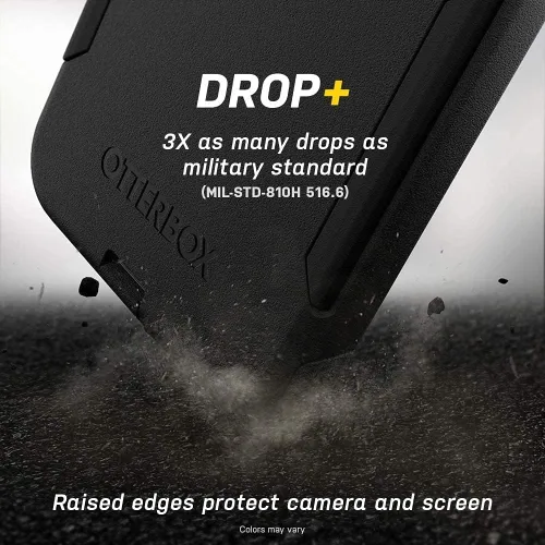 Miniatura 4 de OtterBox Commuter Series - Carcasa para iPhone 12 Mini, color negro