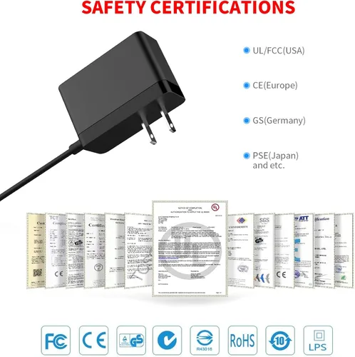 Miniatura 4 de MEROM Cargador para aspiradoras Shark V2945Z / V2950, repuesto para fuente de alimentación Shark XA2950 YLS0041-T110025