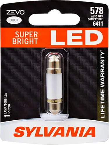 Miniatura 20 de Foco LED blanco Sylvania Zevo 168 T10 W5 W (Paquete de 1), 194, Blanco