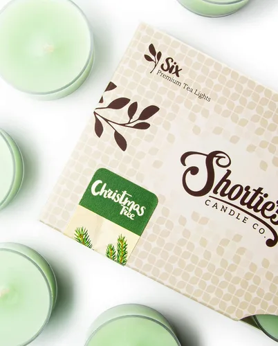 Miniatura 3 de Velas navideñas de alta calidad, paquete de 3 (18 velas de té altamente perfumadas) – Dicken's Navidad, árbol de Navidad, Nochebuena – Hecho