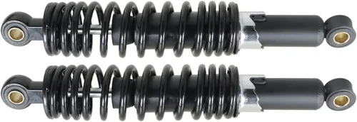 1 par de amortiguadores traseros universales para motocicleta GXYWADY 12.5 320mm de repuesto para Suzuki Yamaha Sportster XL883 1200 90cc 110cc Negro