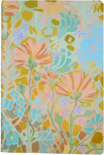 Agenda de Bienestar Petite Planificador - Florales Llamativos
