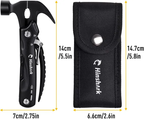 Miniatura 7 de Regalos para hombres, multiherramienta 12 en 1, regalos de aniversario de cumpleaños para hombres, papá, marido, él, abuelo, regalo único para papá