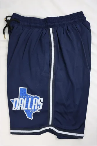 Miniatura 3 de Lztgift Pantalones cortos de baloncesto para hombre con bolsillos pantalones deportivos cosidos talla S-XXL Small-XX-Large