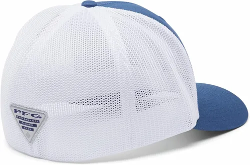 Miniatura 1046 de Columbia - Gorra de malla con bandera con árboles unisex para adultos, corona alta