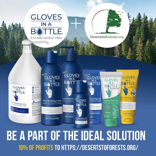 Miniatura 8 de Gloves in a Bottle Loción protectora para piel seca con picazón, sin grasa y sin perfume, 8 onzas líquidas, paquete de 2 8 oz