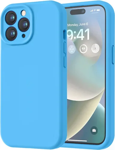 Miniatura 42 de LOVE 3000 Compatible con Funda para iPhone 15, [Cámara de Cobertura Completa de Silicona Suave] [Protección contra Caídas de 8 pies], Forro de Negro