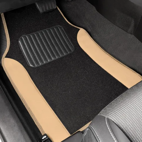 Miniatura 9 de Alfombrillas de cuero sintético para automóvil, alfombras impermeables para automóvil, SUV, camiones, camionetas, tapetes para automóvil, accesorios