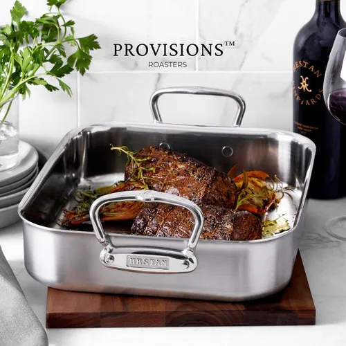 Miniatura 9 de Hestan Provisions – Asador clásico revestido de 14.5" con rejilla de acero inoxidable
