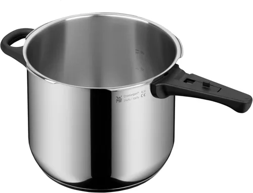 Miniatura 5 de WMF Perfect Rapid Cooker - Olla rápida de 8.7 in de diámetro, 6 litros y medio, con protección contra llamas, acero inoxidable Cromargan apto