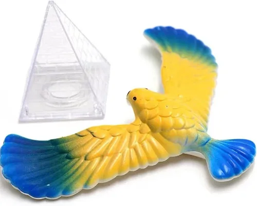Miniatura 6 de Balancing Eagle Bird Gravity Bird with Pyramid Combinación Set Ciencias Físicas Adultos Oficina Novedad Juguete para Niños Descompresión Regalo