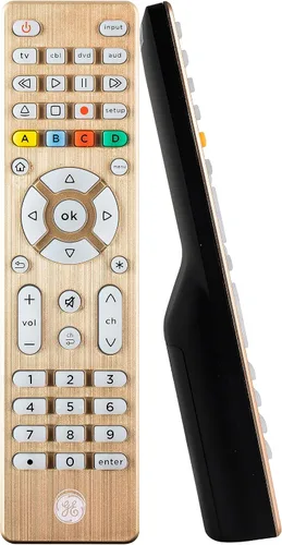 Miniatura 10 de GE Control Remoto Universal con Botones Retroiluminados, Reemplazo de Control Remoto para Samsung TV, Control Remoto Samsung para Smart TV, Plateado