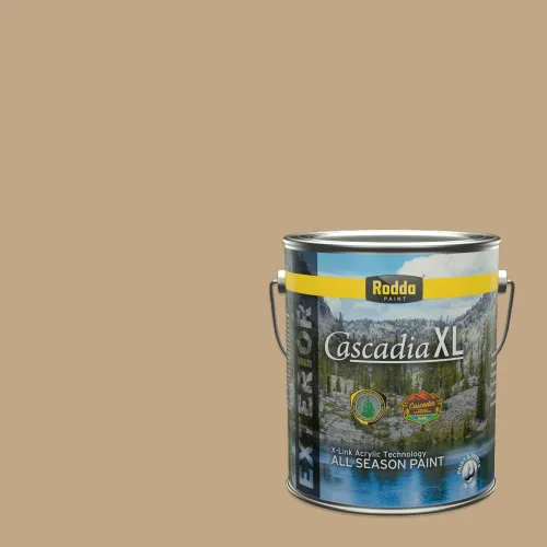 Miniatura 50 de Rodda Paint CASCADIA ZERO - Pintura plana e imprimación para interiores en uno, cuarto de galón, piel bronceada