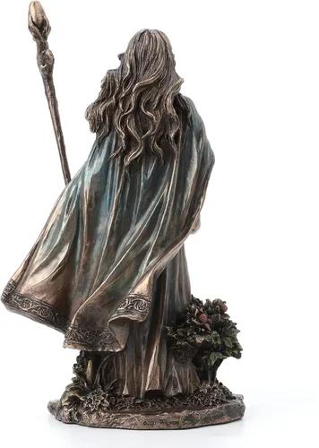Miniatura 6 de Veronese Design Estatua de resina Eir La Valquiria de la Protección con acabado de bronce fundido de 24,1 cm
