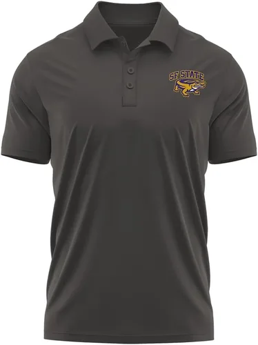 Miniatura 286 de Camisa polo deportiva oficial de la NCAA Collegiate para hombre, colección con logotipo en el pecho izquierdo