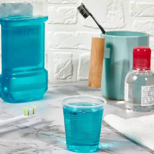 Miniatura 2 de Turbo Bee Paquete de 1000 Vasos de Plástico Desechables de 3 onzas, Vasos Desechables para Enjuague Bucal, Vasos Pequeños Transparentes de 3 Onzas