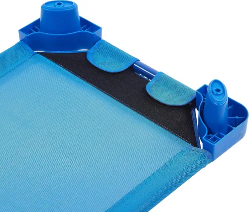 Miniatura 12 de ECR4Kids Cuna apilable para niños, lista para armar, tamaño estándar, mobiliario para aulas, azul, paquete de 6