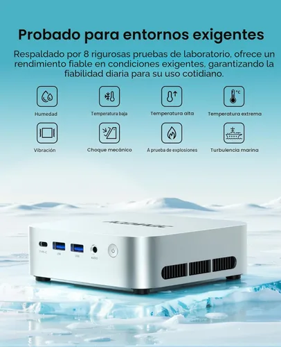Miniatura 4 de ACEMAGIC Mini PC con Windows 11 Pro, AMD Ryzen 4300U (Beat 3500U/N150/N95, hasta 3.7 GHz), 16 GB DDR4 RAM 512 SSD Mini computadoras, 28W MAX Desktop