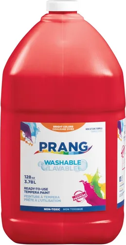 Miniatura 6 de Prang Pintura al témpera lavable lista para usar, galón, azul