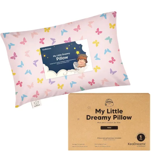 Miniatura 12 de Almohada Mini para Niños Pequeños con Funda - 9x13 My Little Dreamy Almohada de Viaje para Niños para Dormir, Cama de Niños, Pequeña, Minúscula