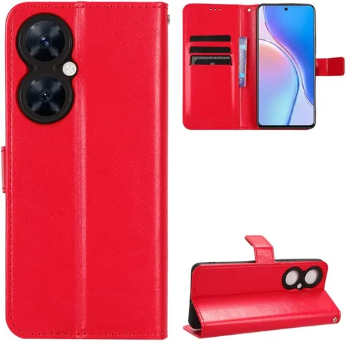 Miniatura 30 de Funda para Honor X50i, funda de cuero con tapa para Honor X50i 5G CRT-AN00 Case Gold Oro