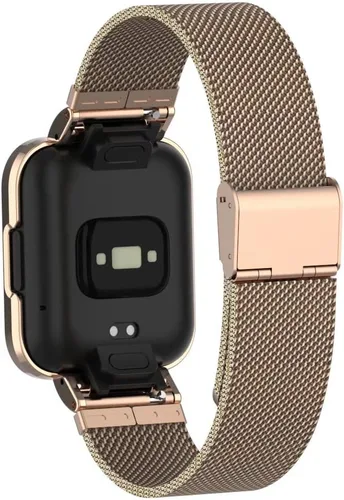 Miniatura 2 de Compatible con Redmi Watch 2 Lite, correa de repuesto de metal de acero inoxidable compatible con Xiaomi Mi Watch Lite 2 Smart Watch Oro rosa