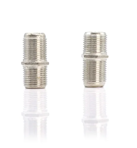 Miniatura 2 de THE CIMPLE CO Acopladores de extensión de cable coaxial para satélite, TV e Internet, conectores de barril hembra a hembra F81 para conectar 2