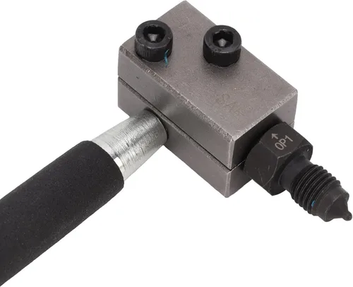 Miniatura 7 de GOTOTOP Kit de herramientas de doble abocinación, tubo de freno automotriz de 3/16 pulgadas, kit de herramientas de doble abocinación de 45 grados