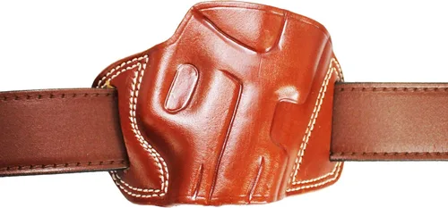 Miniatura 8 de YT HOBBY Funda para pistola de cuero hecha a mano con deslizamiento rápido en la cintura OWB Marrón - mano derecha