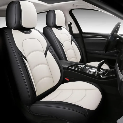 Miniatura 7 de NS YOLO Fundas de Asiento de Cobertura Completa Universal para Autos, SUV, Camionetas Pick-up con Piel Sintética Impermeable en Accesorios