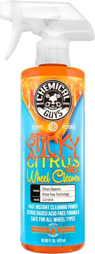 Chemical Guys CLD10516 Gel limpiador de ruedas cítrico pegajoso, (seguro para todos los tipos de ruedas), funciona en automóviles, camiones, SUV,