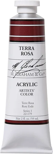 Miniatura 61 de M. Graham - Pintura acrílica de tubo de 2 onzas, carmesí Alizarin Alizarin Crimson