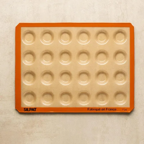 Miniatura 15 de Silpat Los moldes originales de Holiday Treats para hornear, 11 5/8 pulgadas x 15 3/4 pulgadas Caramelo y Naranja