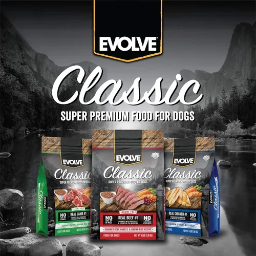 Miniatura 6 de Evolve Pet Food Classics Receta de carne deshuesada, cebada y bisonte, 3.5 libras