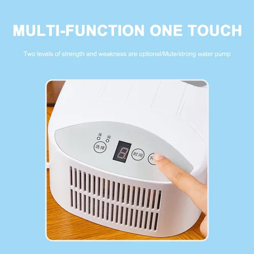 Miniatura 2 de Buhelyc Colchón de hielo, cubrecolchón refrescante, sistema de sueño más fresco, sistema de acondicionamiento de cama de refrigeración, silencioso