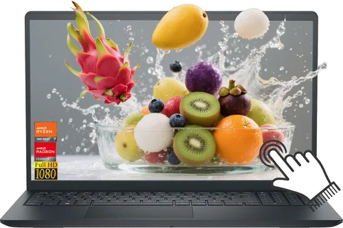 Dell Inspiron 15 3535 Laptop con pantalla táctil de 15.6 pulgadas FHD (1920x1080) IPS, 8 núcleos AMD Ryzen 7 7730U hasta 4.5 Ghz, 16 GB RAM 1TB SSD,